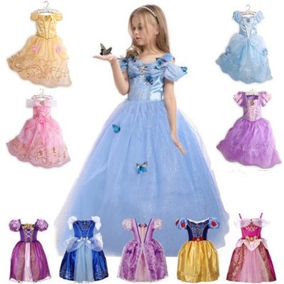 Kinder Mädchen Kostüm Märchen Dress Up Mädchen Fancy Kleid Prinzessin Prinzessin