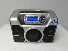 Sirius Starmate 2 Satellite Radio ST2 w/ ST-B2 Portable Boombox Tested Working