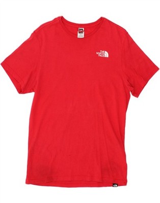 THE NORTH FACE Herren Grafik T-Shirt Oberteil Small Rot Baumwolle AF10