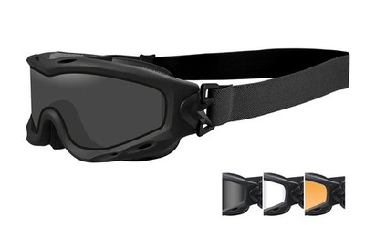 Wiley X Spear Dual Doppelglas Schutzbrille Smoke/Clear/Rust