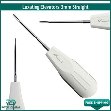 White Dental Root Elevator 3 mm Oral Surgery PDL Luxating Tooth loosening
