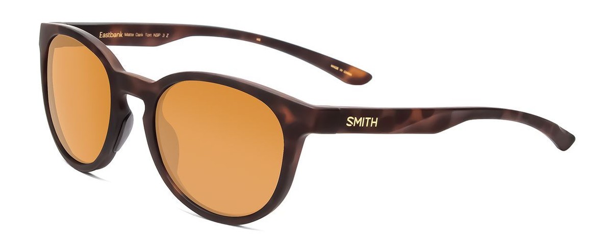 Smith Optics Eastbank Core Matte Tortoiseshell Brown W’s Sunglasses Polarized Smith Eastbank Sunglass Matte Tortoise Havana Brown Gold/CP  main image 4