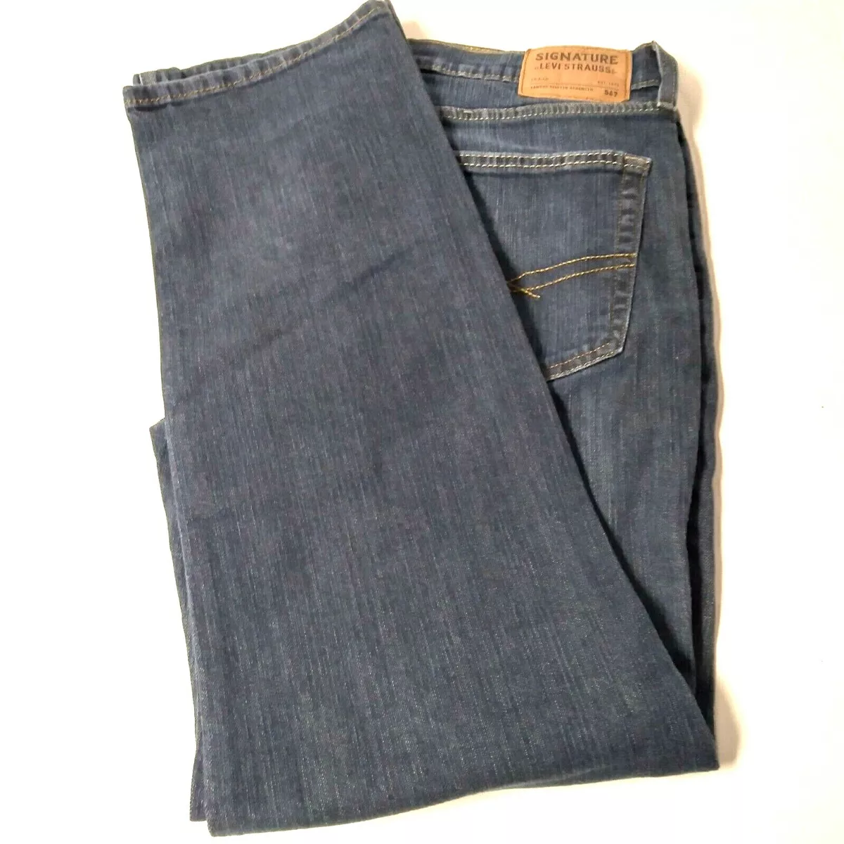 Signature By Levi Strauss Co Jeans Men s 36X32 S67 Athletic