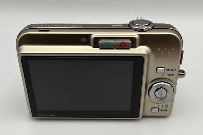 Casio EXILIM ZOOM EX-Z1080 10.1MP Digital Camera Gold from JP
