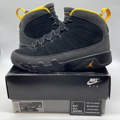jordan retro 9 yellow