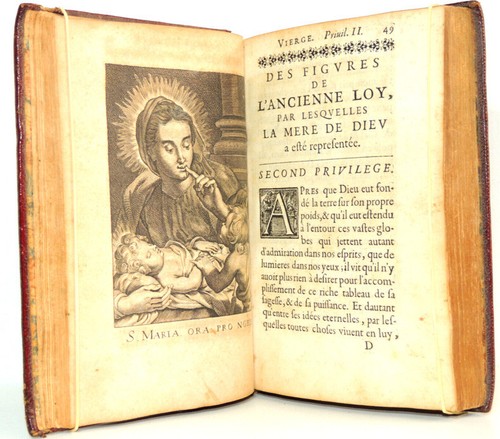 1648. Messire de Priezac. Les privilèges de la Vierge EO. 12 gravures ( rare ) - Imagen 8 de 16