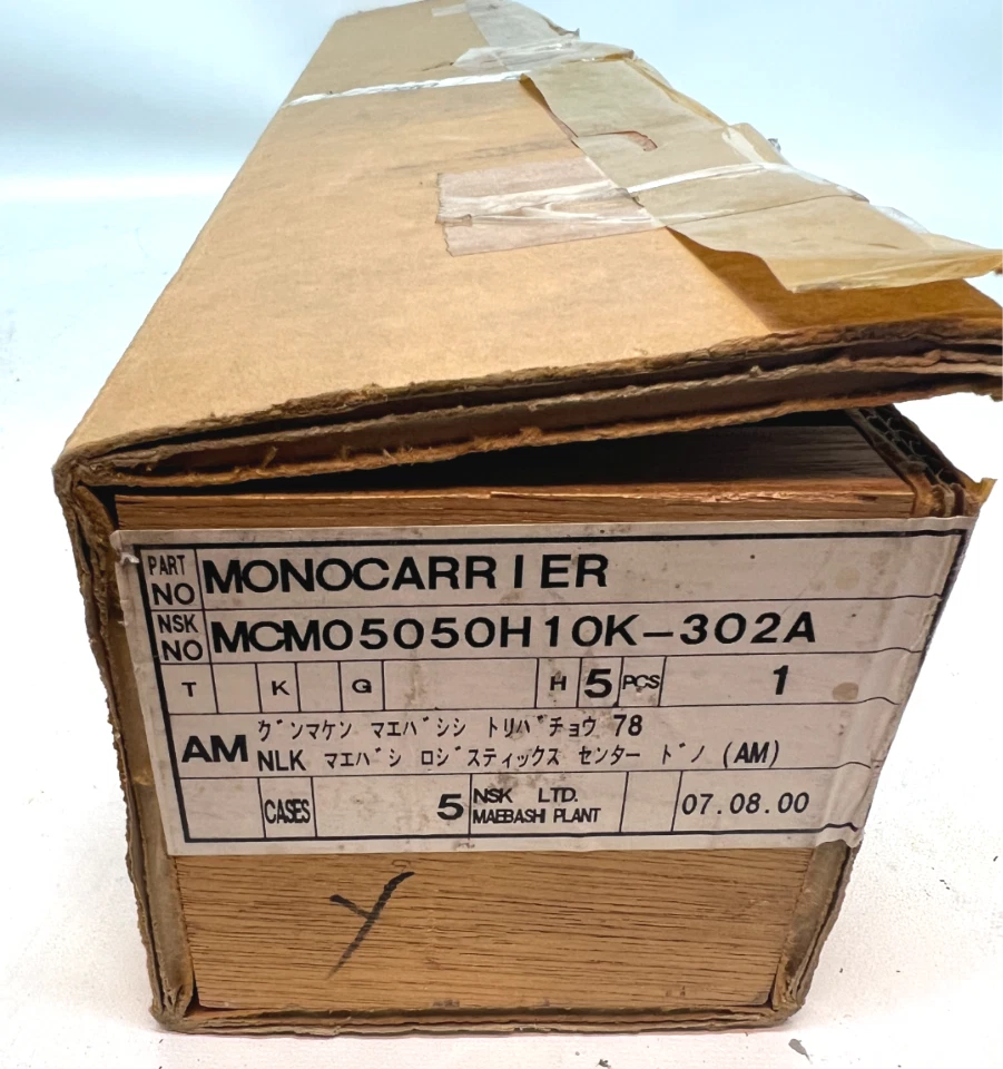 NOS NSK Monocarrier MCM0505H10K-302A Lineal Bola Tornillo Actuador Posicionador Foto 4 de 4