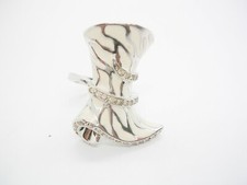 Ladies Fashion Ring Rhinestone Enamel Size 7