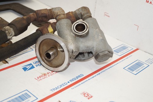 83-89 FORD F250 7.5L 460 BIG BLOCK ENGINE OIL COOLER ASSEMBLY AIR COOLED OEM 429 - Picture 9 of 24