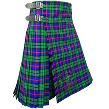 Clan Durham Tartan Kilt For Men Scottish Traditional Handmade Brand New Kilt