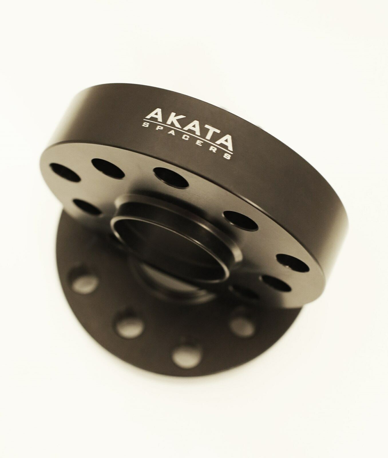 30MM HUB CENTRIC WHEEL SPACERS FOR BENTLEY 5X112 CB 57.1 BLACK ANODIZED