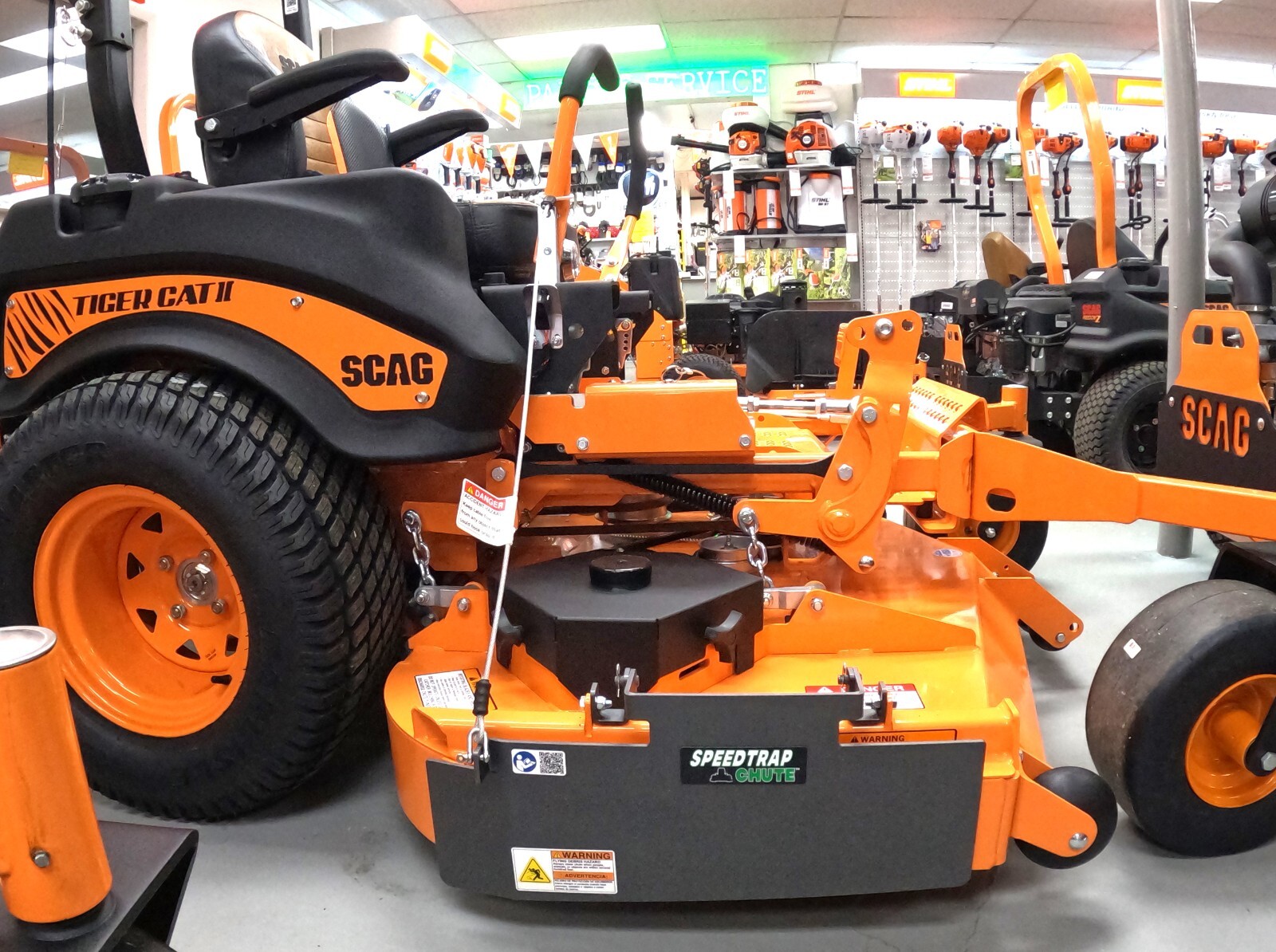 Speedtrap® Chute Blocker Scag® Tiger Cat® 2 48",52", & 61" Mowers (2min install!