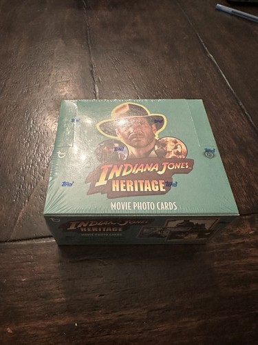 (1) Paquete sellado Topps 2008: tarjetas de película Indiana Jones Heritage - Imagen 5 de 5