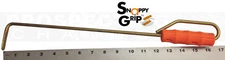 SNAPPY GRIP HANDLE Crevice Crevicing Tool Gold Prospecting Pan 16.5" ORANGE new