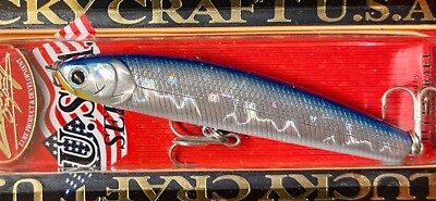 LUCKY CRAFT Wander 95 Sinking Lipless Pencil 3/4oz Fluttering Minnow -Pick Color