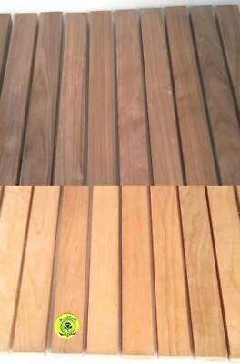3/4'' x 2'' x 16'' - 8 BLACK WALNUT 8 CHERRY Wood DIY Cutting Boards Charcuterie