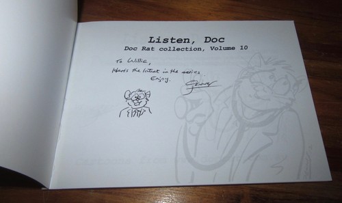Listen, Doc ~ Jenner. Doc Rat Vol #12 ¡¡FIRMADO!! 2012 sc aquí en MELB - Imagen 5 de 16