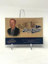 2004 Absolute Football John Clayton Fans Of The Game Card #FG-5