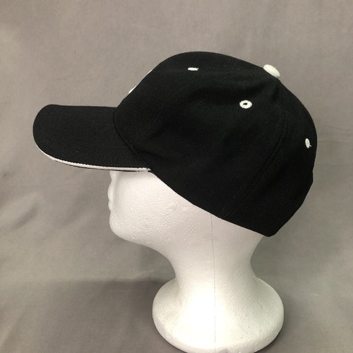 DALE EARNHARDT #3 EMBROIDERED BLACK ADJUSTABLE STRAPBACK CAP HAT - Picture 3 of 6