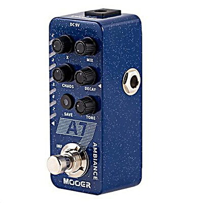 MOOER A7 Ambiance Reverb Micro Guitar Effects Pedal for sale
