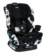 Britax Poplar S Narrow Convertible Car Seat - Cowmooflage Pattern Creased Box