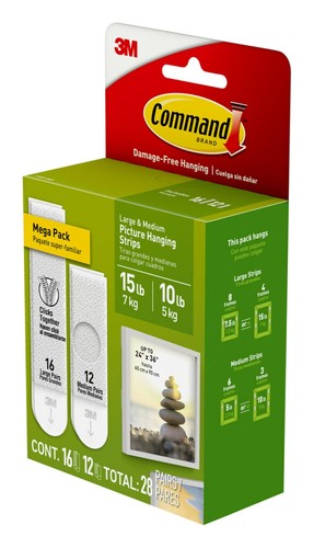 Bandes de fixation Value Pack Medium & Large Multicolore - Foto 8 di 9