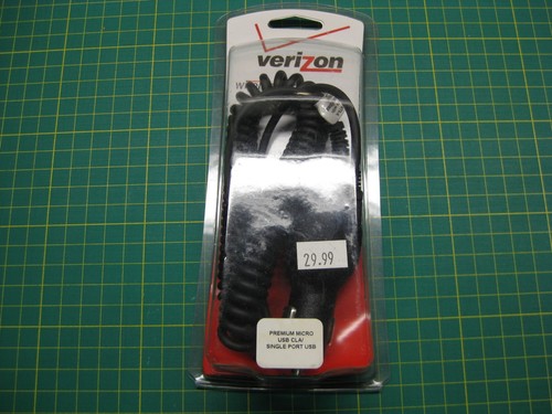 Verizon OEM Car Charger for Micro USB Galaxy Samsung - 第 1/6 張圖片