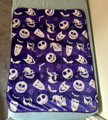 The Northwest Company Disney Nightmare Before Christmas  Fleece Throw 41''x58''