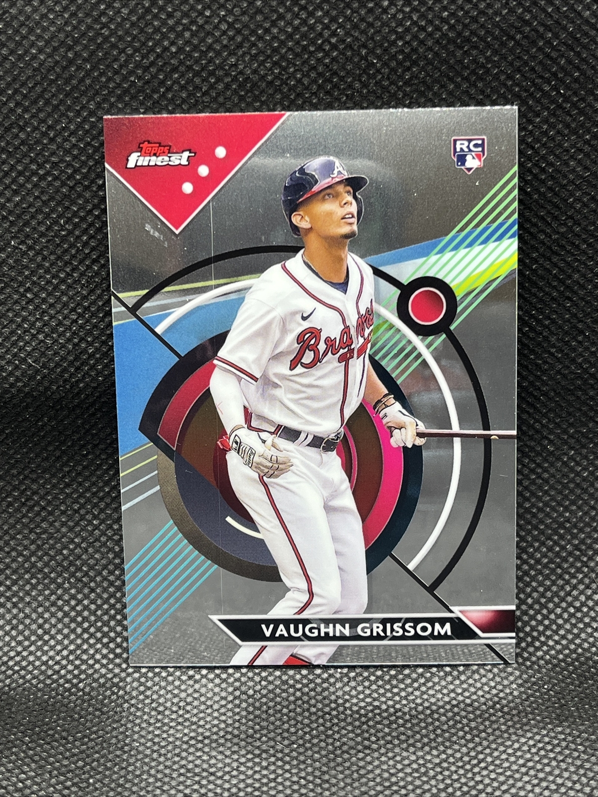 Vaughn Grissom 2023 Finest #88 RC Rookie Card Atlanta Braves