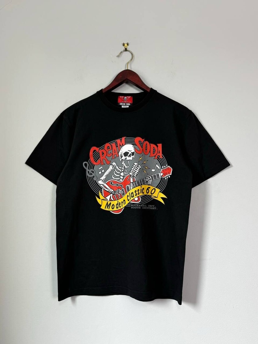 Cream Soda Rock&Roll T-shirt Japanese Brand | eBay 