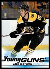 2019-20 Upper Deck Young Guns Zach Senyshyn -RC Boston Bruins #234