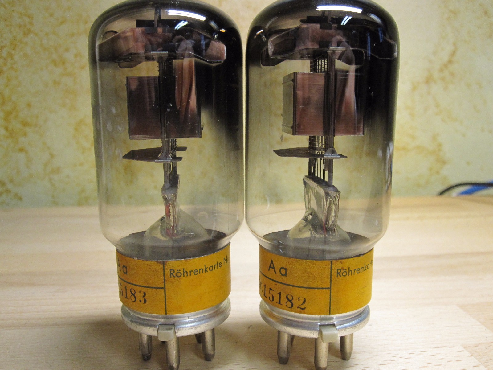 6L6G 6L6 G RCA Matched pair Vacuum Tube, lampe, Röhre, Valve NOS NIB
