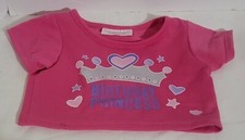 Build A Bear Workshop Pink Birthday Princess T-Shirt BABW