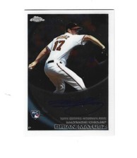 2010 Topps Chrome Rookie Autographs #210 Brian Matusz AUTO BALTIMORE  ORIOLES