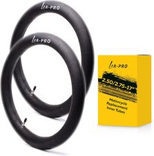  2-Pack 2.50/2.75-17   70/100-17  Motorcycle Inner Tubes - Compatible with Honda,