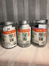 Halloween Craft Kits 3 NEW Jar Scene Creatology Bats Pumpkin Witch Lights Up