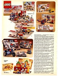LEGO toys:  20 separate, original clippings pages lot (past 40 years!)