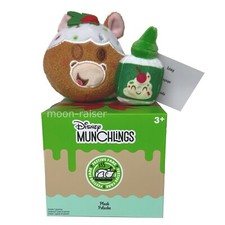 Disney Parks Munchlings Festive Fare Holiday Plush - Bullseye Cereal Bite