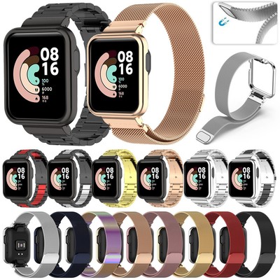 Edelstahl-Armband Für Xiaomi Redmi Smart Band 2 – Metallband, Verstellbar, Elegantes Ersatzarmband