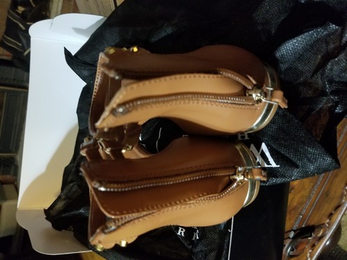 WHBM Marlee Nutmeg Std Sandal Size 10 new with original box - Picture 5 of 10