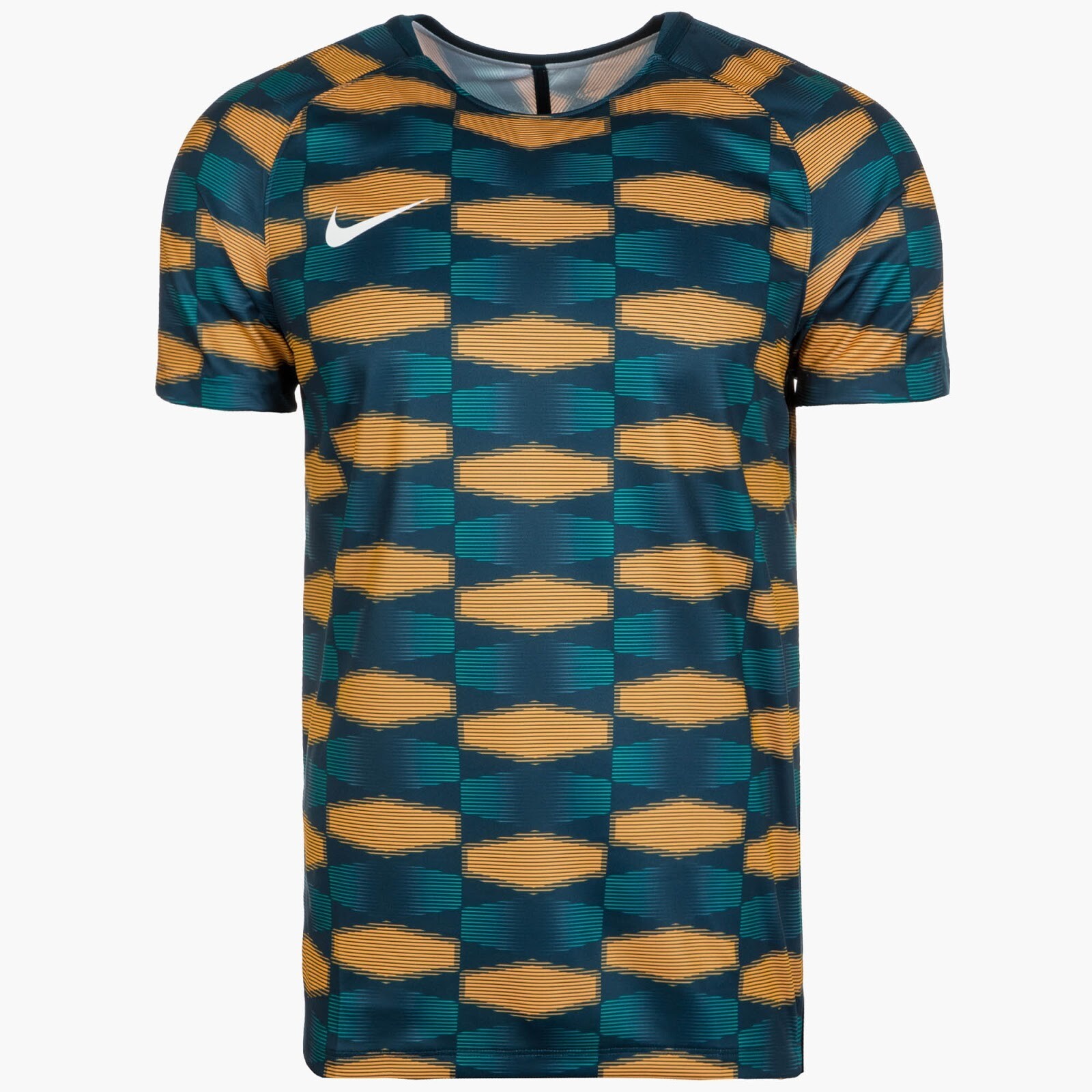 Nike DriFit Squad SS Top GX- Space Blue/Laser Orange/White Size M Very Rare! image 7