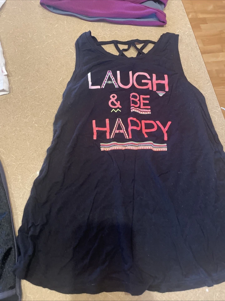 Justice Under Armour Zella Girl's Athletic Shorts Tank Top Shirt & Crop XS 7 / 8 - Image 4 of 4