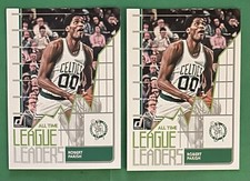 Lot (2) 2020-21 Panini Donruss All Time League Leaders Robert Parish #3 Celtics