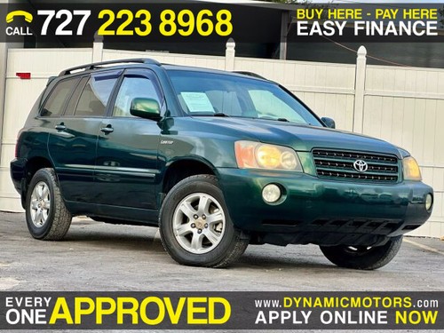 2001 Toyota Highlander Sport Utility 4D