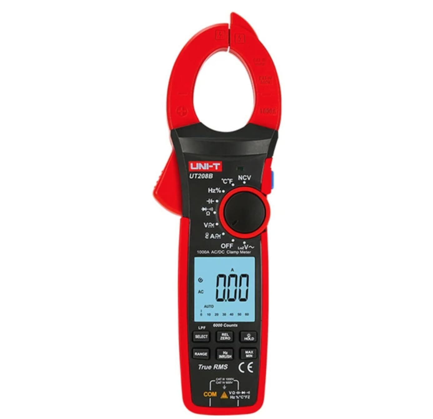 UNI-T UT206B UT207B UT208B Clamp Meter Amperimetrica VFC Electrical (j4m)