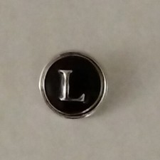Snap Button Jewelry Black With Silver L Fits 18 20 mm Snap Jewelry