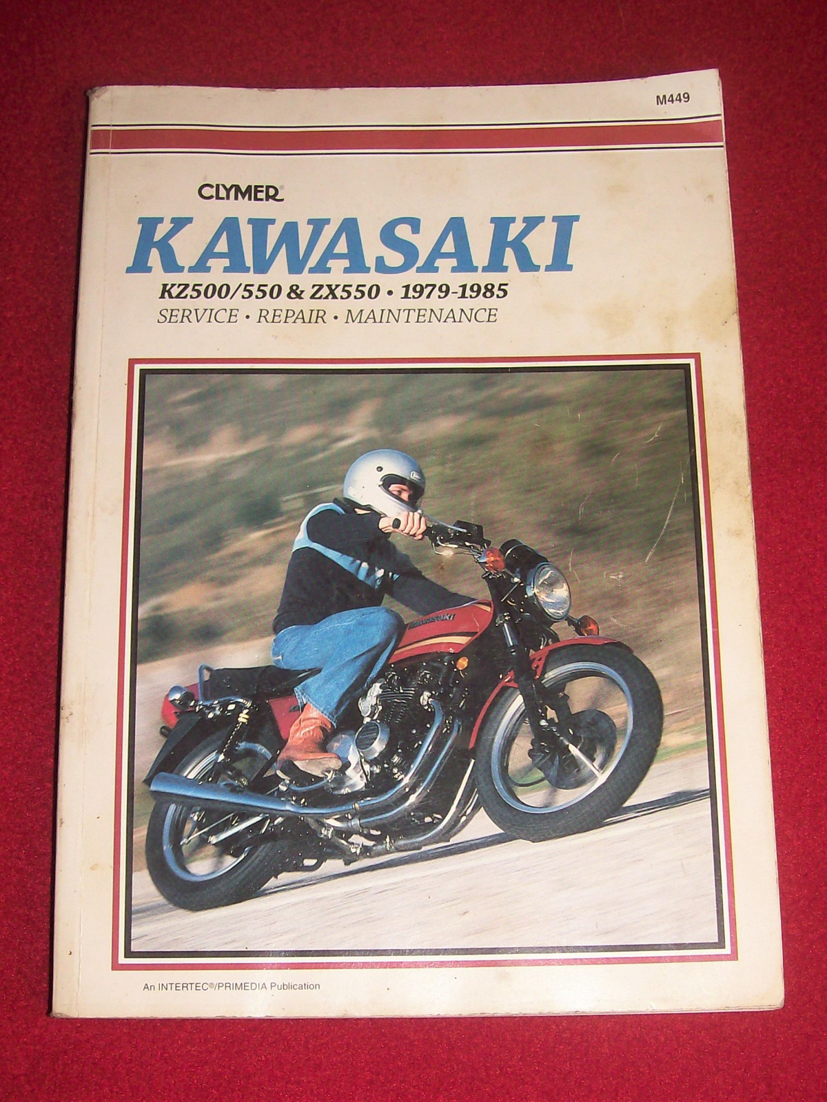 1979-1985 Kawasaki Kz500 550 Zx550 Clymer Motorcycle Repair Manual M449 |  eBay