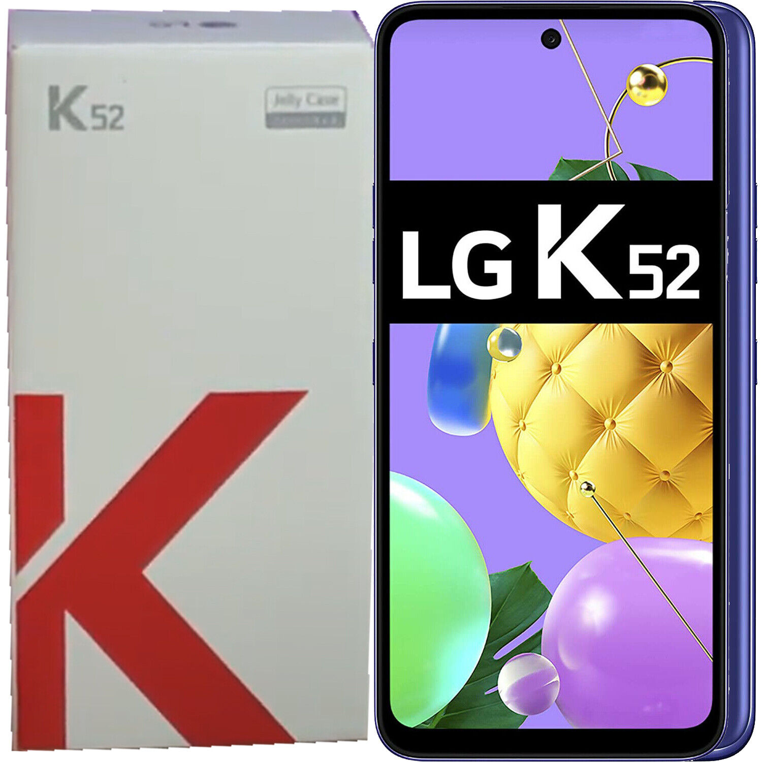 The Price of BNIB LG K52 Dual Sim 64GB ROM + 4GB RAM Blue Factory Unlocked 4G/LTE GSM | LG Phone