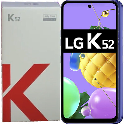 BNIB LG K52 Dual Sim 64GB ROM + 4GB RAM Blue Factory Unlocked 4G