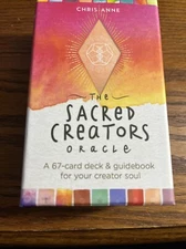 The Sacred Creators Oracle 67 Card Deck And Guide. Chris Anne 